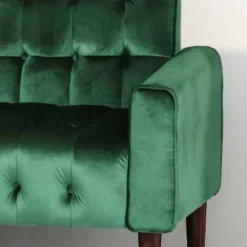 Hertford Tufted Velvet Sofa Emerald - Christopher Knight Home -Ckhome2u Store GUEST 014b7bc3 5df1 41a7 a22e 3d8341976a8b