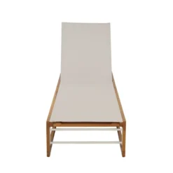 Christopher Knight Home Emile Outdoor Mesh And Acacia Wood Chaise Lounges (Set Of 4) -Ckhome2u Store GUEST 03ce50b6 06c4 422c a2f4 48ffdb72f8f9