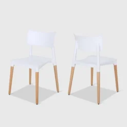 Set Of 2 Margaretta Modern Dining Chairs - Christopher Knight Home -Ckhome2u Store GUEST 05710ba2 002d 4d66 8439 fbdc319f0c68