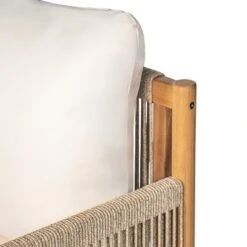 Christopher Knight Home Ivana Patio Woven Rope Acacia Wood Club Chair With Deep Cushions -Ckhome2u Store GUEST 0ba5e03f 2a30 4eed a41c f0780e05799a