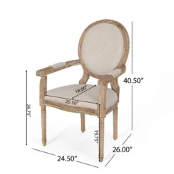 Set Of 4 Judith French Country Wood Upholstered Dining Chairs - Christopher Knight Home -Ckhome2u Store GUEST 0bbd5032 2ba2 4bb4 9041 9729d4a59de7