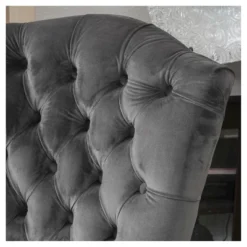 Set Of 2 Moira New Velvet Dining Chair Charcoal - Christopher Knight Home -Ckhome2u Store GUEST 0bdb4fc3 5720 4a0b 884c 6ee9d4c4a0c2