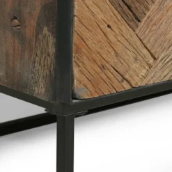 Burdine Handcrafted Boho Wood 3 Drawer Cabinet Natural/Black - Christopher Knight Home -Ckhome2u Store GUEST 0c925f12 2f90 4c37 992b 34cdb18d9e0a