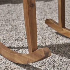 2pk Colmena Acacia Wood Patio Rustic Rocking Chair - Christopher Knight Home -Ckhome2u Store GUEST 0c99e46a d7d4 4451 b4c5 434583a02752