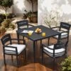 Christopher Knight Home Jason 40" Square Dining Table With Umbrella Hole -Ckhome2u Store GUEST 0ec4d2c1 047a 4f86 b1b5 14c9dacd2c50
