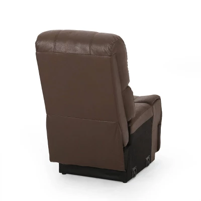 Meridan Contemporary Upholstered Theater Seating Reclining Sofa - Christopher Knight Home 5 Meridan Contemporary Upholstered Theater Seating Reclining Sofa - Christopher Knight Home - Image 5