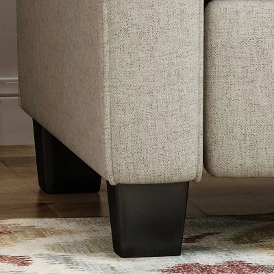 Bernietta Mid-Century Modern Minimal Loveseat Beige - Christopher Knight Home 5 Bernietta Mid-Century Modern Minimal Loveseat Beige - Christopher Knight Home - Image 5