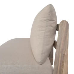 Christopher Knight Home Ryneth 69'' Mid-Century Modern Outdoor Acacia Wood 3-Seater Sofa With Thick Cushion -Ckhome2u Store GUEST 178af88f 925e 476b 8259 4df1f2973d0c