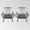 Milan 2pk Steel Club Chairs - Gray/White - Christopher Knight Home -Ckhome2u Store GUEST 1849489e 19ab 4c61 988e 2ce8687b5fba