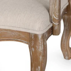 Set Of 2 Andrea French Country Wood And Cane Upholstered Dining Armchairs - Christopher Knight Home -Ckhome2u Store GUEST 185b987e bdfc 43af 912d 00bd90a5c8a3