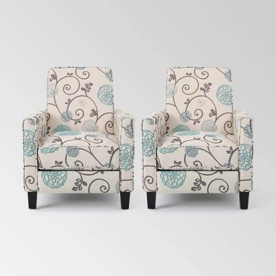 Set Of 2 Darvis Contemporary Recliners - Christopher Knight Home 6 Set Of 2 Darvis Contemporary Recliners - Christopher Knight Home - Image 6