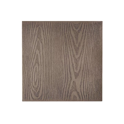 Wellington Outdoor Square Iron Tank Holder Side Table Brown Wood Pattern - Christopher Knight Home 4 Wellington Outdoor Square Iron Tank Holder Side Table Brown Wood Pattern - Christopher Knight Home - Image 4