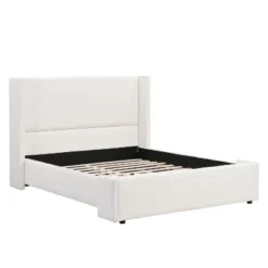 Christopher Knight Home Octavia Modern Upholstered Bed With Tall Headboard, White -Ckhome2u Store GUEST 1c4fd91b c794 4831 a0c8 593b58c2d993