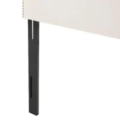 Arched Camel-Back Upholstered Headboard Queen Size With Nailhead Stud Trim, Adjustable Height Full/Queen Beds Headboard -Christopher Knight Home -Ckhome2u Store GUEST 22826c99 c8e2 413f 99f5 eab9da7fa7c9