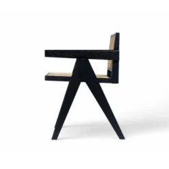 Christopher Knight Home Randall Rubberwood And Cane Arm Dining Chair With V-Shaped Legs(Set Of 2) -Ckhome2u Store GUEST 22e84185 77fd 462e abf2 1da8895cb1e7