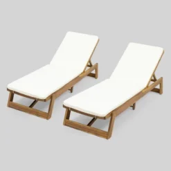 Maki 2Pk Acacia Wood Chaise Lounge - Christopher Knight -Ckhome2u Store GUEST 23e66642 066a 4976 9937 e6579eddb960