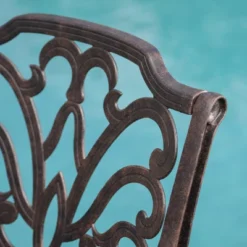 Lola 3pc Cast Aluminum Chat Set - Bronze - Christopher Knight Home -Ckhome2u Store GUEST 28e67e4d f826 4da2 a278 4c705126bba4