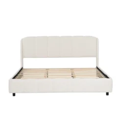 Christopher Knight Home Ella Boucle Upholstered Platform Bed With Headboard, Beige, King 12 Christopher Knight Home Ella Boucle Upholstered Platform Bed With Headboard, Beige, King -Ckhome2u Store GUEST 2c881da0 49c7 46d8 9052 e8e4daea7945