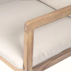 Christopher Knight Home Vanda Patio Acacia Wood Open Slat Club Chairs With Cushions (Set Of 2) -Ckhome2u Store GUEST 2e232a62 c328 4e94 a0af 8bdc79ad7548