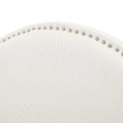 Arched Camel-Back Upholstered Headboard Queen Size With Nailhead Stud Trim, Adjustable Height Full/Queen Beds Headboard -Christopher Knight Home -Ckhome2u Store GUEST 2f91b688 2131 4753 b11c 6a0699acf1a5