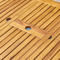 Davenport 9pc Wood & Wicker Expandable Dining Set - Natural/Brown/Cream - Christopher Knight Home -Ckhome2u Store GUEST 310f439b 7c44 456d b5b9 5e236c565d9b