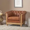 Castalia Chesterfield Tufted Club Chair With Nailhead Trim Midnight - Christopher Knight Home -Ckhome2u Store GUEST 33167807 5dad 415f bb4a cde85935de6d