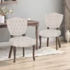 Set Of 2 Crosswind Tufted Dining Chair - Christopher Knight Home -Ckhome2u Store GUEST 33eb26a2 b8fb 4c46 a08d 82826066b1fa