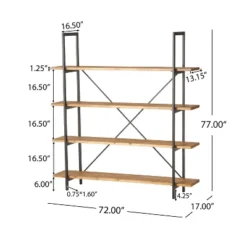 77" Septima 4 Shelf Antique Bookcase Antique - Christopher Knight Home 7 77" Septima 4 Shelf Antique Bookcase Antique - Christopher Knight Home -Ckhome2u Store GUEST 345ad8cb 6491 4474 9230 356617c7cb9b