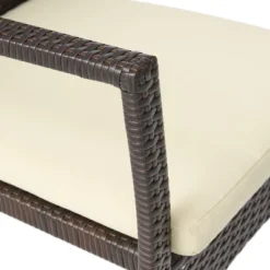 Christopher Knight Home Ferris Outdoor Acacia Wood And Wicker 5 Piece Dining Set With Cushions -Ckhome2u Store GUEST 34e89a46 3e44 4248 b934 eeb8a2909d01 2