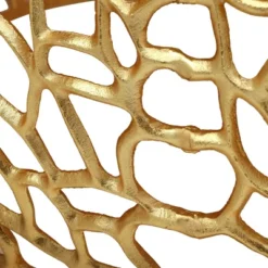 Christopher Knight Home Cortlandt Modern Handcrafted Aluminum Mesh Coffee Table Gold: Chic Pedestal Base, No Assembly Required -Ckhome2u Store GUEST 372f34b1 f4b1 4ca5 8862 5b0a2a10b3d7