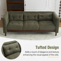 78"W Sofa Couch, Modern Upholstered 3-seater Sofa Chair With Tufted Design For Living Room -Christopher Knight Home 16 78"W Sofa Couch, Modern Upholstered 3-seater Sofa Chair With Tufted Design For Living Room -Christopher Knight Home -Ckhome2u Store GUEST 381d5ae8 64d7 4e2c 89f6 3703ad1dce5d