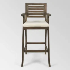 Hermosa 4pk Acacia Wood Patio Barstools - Christopher Knight Home -Ckhome2u Store GUEST 39cd7c8f edf3 4280 946d 97e9f1974007