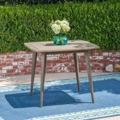 Christopher Knight Home Reynes Outdoor Acacia Wood Square Dining Table -Ckhome2u Store GUEST 3b99c4f5 3ec5 4ec4 9899 69dedd42ce3c