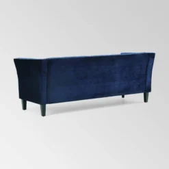 Chatwin Contemporary Tufted Velvet Sofa Dark Blue - Christopher Knight Home -Ckhome2u Store GUEST 3d9d2b0d c8d0 4c1b 9097 7db5d58d4ce1