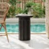 Christopher Knight Home Kennedy Outdoor Modern Lightweight Concrete Side Table, Black/Marble -Ckhome2u Store GUEST 3e6dfd79 c6d5 4f37 af3b ed9b1890dfce