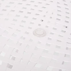 Phoenix Rectangle Aluminum Dining Table - White - Christopher Knight Home -Ckhome2u Store GUEST 3f13a5d3 72fa 4399 a60e 1c2fd3d01e06