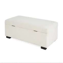 Christopher Knight Home Kalysta Contemporary Rubberwood Upholstered Rectanglar Storage Ottoman -Ckhome2u Store GUEST 3f58205d 04b2 4732 b987 c96cfb10b9bf