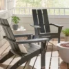 2pk Zuma Outdoor Acacia Wood Foldable Adirondack Chairs - Christopher Knight Home