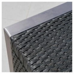 Cape Coral Square Wicker Side Table - Gray - Christopher Knight Home -Ckhome2u Store GUEST 42f7ee1f 8ff8 4c5a ae92 6d14b6fedbf8