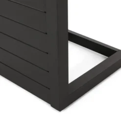 Christopher Knight Home Cape Coral Outdoor Modern C Shaped Aluminum Side Table -Ckhome2u Store GUEST 449df6b8 415d 4684 ab9b 94b2b0203bf8