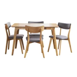 5pc Megann Mid-Century Dining Set - Christopher Knight Home -Ckhome2u Store GUEST 4612c859 f001 443b ad3f 18956c06679c