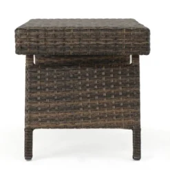Christopher Knight Home 2pc Thira Outdoor Wicker And Aluminum Folding Side Table Mixed Mocha -Ckhome2u Store GUEST 472b7648 ed94 4058 a4df 1bddb6367d3b