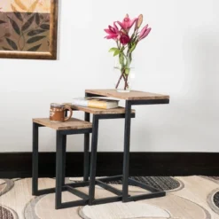 Tohono Nesting Tables Antique Firwood (Set Of 3) - Christopher Knight Home 12 Tohono Nesting Tables Antique Firwood (Set Of 3) - Christopher Knight Home -Ckhome2u Store GUEST 478bf65a 4e40 426f b727 9e2bae608b60
