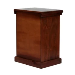 Pocatello Handcrafted Boho Mango Wood Nightstand Walnut - Christopher Knight Home -Ckhome2u Store GUEST 49f45ec3 5e6c 42d1 a282 a09cea8312c7