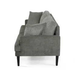Malverne Contemporary 3 Seater Fabric Sofa With Accent Pillows Gray/Dark Brown - Christopher Knight Home 11 Malverne Contemporary 3 Seater Fabric Sofa With Accent Pillows Gray/Dark Brown - Christopher Knight Home -Ckhome2u Store GUEST 4a6a41c3 3782 427b 8d82 2d5e7a779427
