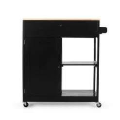 Telfair Kitchen Cart With Wheels - Christopher Knight Home -Ckhome2u Store GUEST 4a9424f5 f9b4 4078 a9e9 4d2d1f9717a5