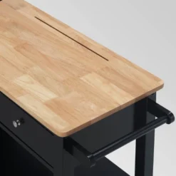 Cato Kitchen Cart Black - Christopher Knight Home -Ckhome2u Store GUEST 4cf5a992 7158 4135 a6c3 a2878524cdff