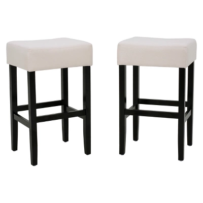 2ct Lopez Counter Height Barstool Set - Christopher Knight Home 5 2ct Lopez Counter Height Barstool Set - Christopher Knight Home - Image 5
