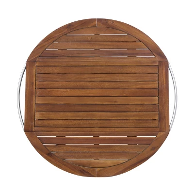 Cynthia Farmhouse Wooden Bar Cart Dark Oak Brown - Christopher Knight Home 8 Cynthia Farmhouse Wooden Bar Cart Dark Oak Brown - Christopher Knight Home - Image 8