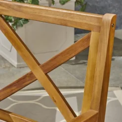 Christopher Knight Home Mayne Outdoor Acacia Wood 5 Piece Dining Set With Cushions -Ckhome2u Store GUEST 4f6a0b6c 7167 4f17 b605 be51626233e5